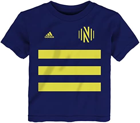 adidas MLS Toddler (2T-4T) 3 Sripe Life Pitch Tee, Team Options