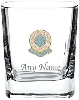 Personalised Brighton and Hove Albion Football Club Mixer Glass