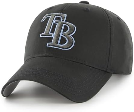 Officially Licensed Tampa Bay MVP Baseball Hat Classic Team Logo Adjustable Embroidered Structured Cap
