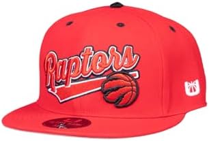 Ultra Game NBA Boys 8-20 Snap Back 3D Embroidered Team Logo Baseball Cap Hat