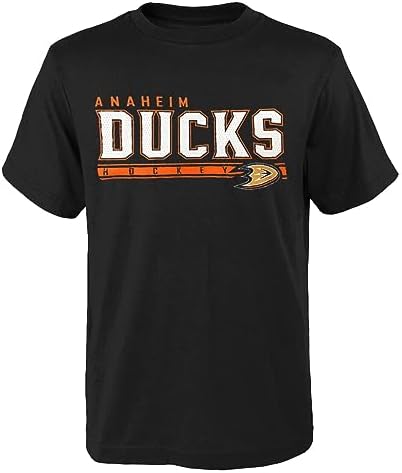 Outerstuff Anaheim Ducks Youth Size Hockey Team T-Shirt