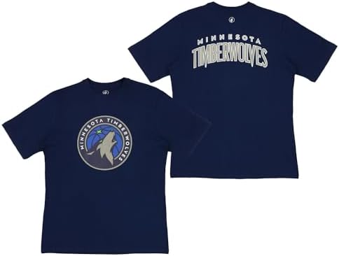 Men's NBA Team Color, Name and Logo Premium Short Sleeve T-Shirt