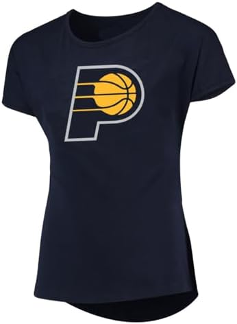 Outerstuff Indiana Pacers Youth Girls Size 7-16 Primary Team Logo Dolman T-Shirt