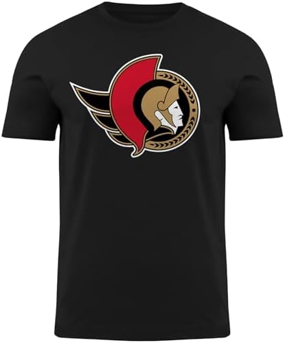 Ottawa Senators NHL Primary Logo T-Shirt - Black