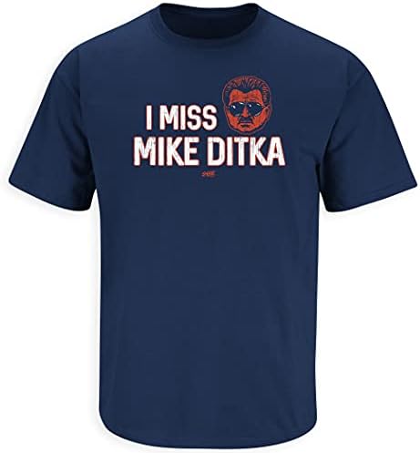 I Miss Mike Ditka T-Shirt for Chicago Football Fans (SM-5XL)
