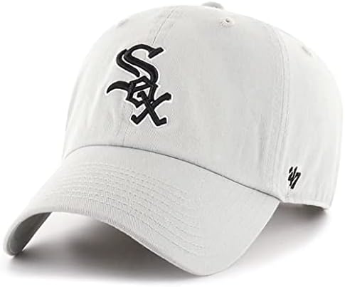 Chicago White Sox Clean Up Adjustable Hat, Adult (Chicago White Sox Gray)