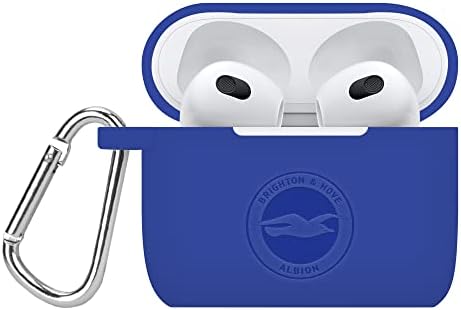 Affinity Bands Brighton & Hove Albion FC Engraved Silicone Case Cover Compatible with Apple AirPods Generation 3