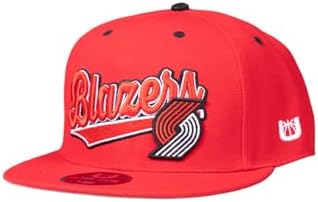 Ultra Game NBA Boys 8-20 Snap Back 3D Embroidered Team Logo Baseball Cap Hat