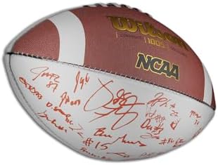 Tennessee Volunteers Team Signed Wilson Panel Football Autographed by Coach Josh Heupel, Nico Lamaleava, Joe Milton and Team