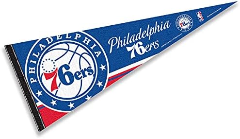 Philadelphia 76ers Pennant Full Size 12 in X 30 in