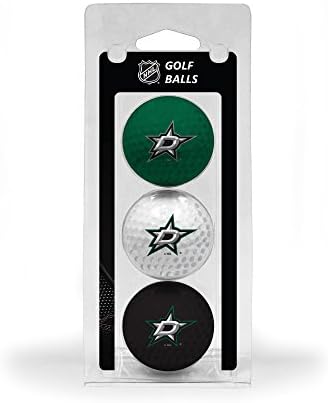 Team Golf NHL Regulation Size Golf Balls, 3 Pack, Full Color Durable Team Imprint
