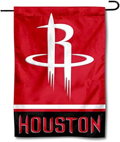 Houston Rockets Double Sided Garden Flag