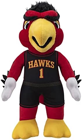 Bleacher Creatures Atlanta Hawks Harry The Hawk 10" Plush Figure- A Mascot for Play or Display