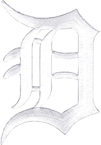 Emblem Source Detroit Tigers Primary MLB Authentic Logo Patch Officially Licensed (White)