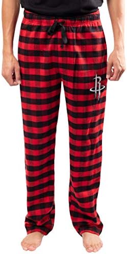 Ultra Game NBA Men's Sleepwear Super Soft Flannel Pajama Loungewear Pants