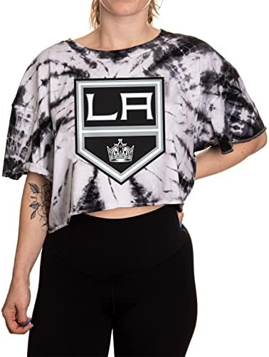 Calhoun NHL Surf & Skate Womens Oversize Drop Shoulder Crop T-Shirt – The Sunset Collection
