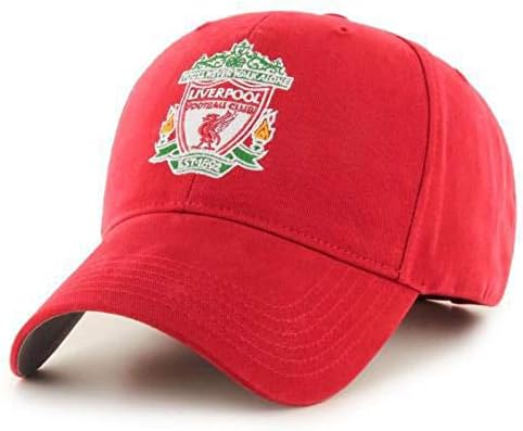 Liverpool FC Red Crest Cap - Authentic EPL Merchandise
