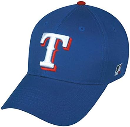 Outdoor Cap Texas Rangers Adult (Home - Blue) Adjustable Hat Major League Officially Licensed Baseball Replica