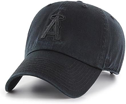 '47 Los Angeles Angels Of Anaheim Black Clean UP Clean UP Dad Cap Hat