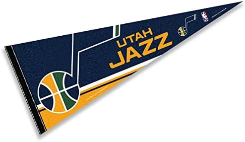 Utah Jazz Pennant Full Size 12 in X 30 in