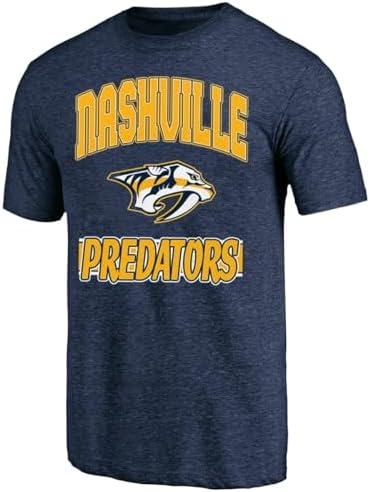 Outerstuff Nashville Predators Youth Size All Time Great Team Logo Triblend T-Shirt