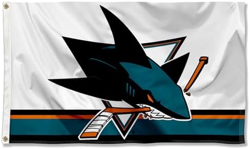 San Jose Sharks Flag 3x5 Banner