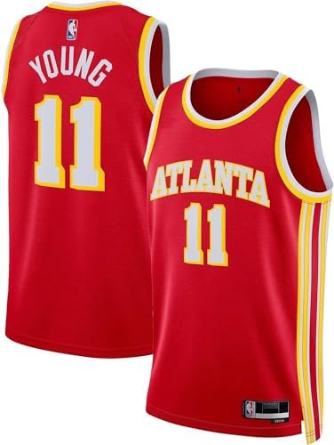 Trae Young Atlanta Hawks NBA Kids Youth 8-20 Red Icon Edition Swingman Jersey