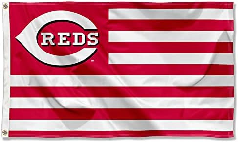 Cincinnati Reds Nation Flag 3x5 Banner