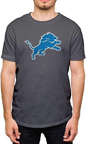 Hybrid Sports - NFL Distressed Team Logo - Officially Licensed Adult Short Sleeve Fan Tee for Men and Women
