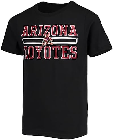 Outerstuff Arizona Coyotes Juniors Boys 4-18 Team Logo T-Shirt