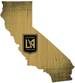 MLS Los Angeles FC Unisex Los Angeles FC Team Color Logo State Sign, Team Color, One Size