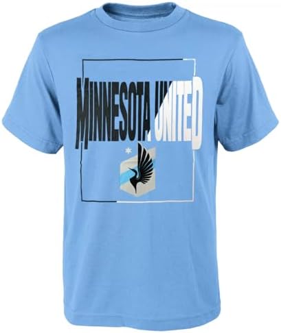 Outerstuff Minnesota United FC Youth Size Coin Toss Team Logo T-Shirt