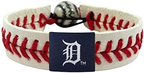 MLB Detroit Tigers Classic Baseball Bracelet