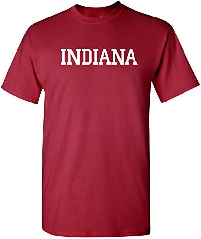 NCAA Indiana Hoosiers Basic Block, Team Color T Shirt