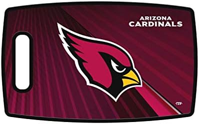 Sports Vault NFL Arizona Cardinals Large Cutting Board, 14.5" x 9"