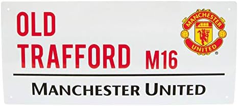Manchester United Street Sign (40cm x 18cm) - One Size