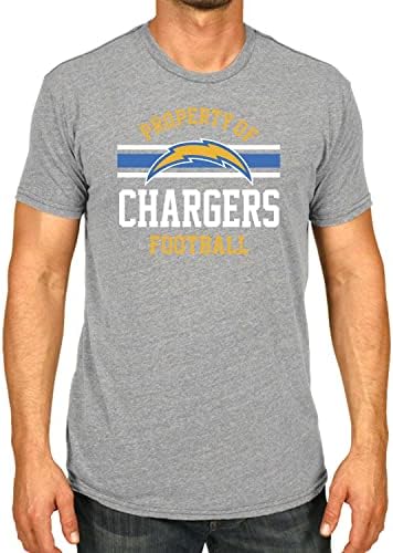Team Fan Apparel NFL Adult Property of T-Shirt - Cotton & Polyester - Show Your Team Pride with Ultimate Comfort and Quality