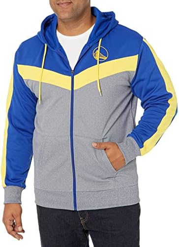 Ultra Game Men's Soft Fleece Full Zip Jacket Hoodie