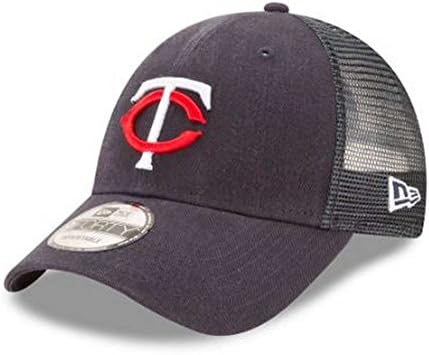 New Era MLB Minnesota Twins Trucker 9Forty Adjustable Baseball Hat 940 11591200 Navy