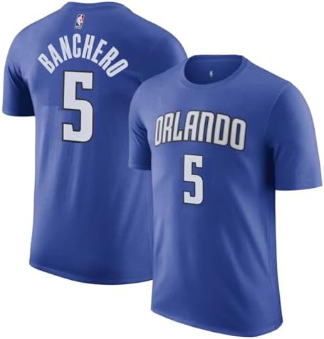 Paolo Banchero Orlando Magic NBA Kids Youth 8-20 Blue Icon Edition Performance Jersey T-Shirt