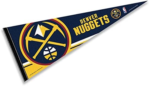 Denver Nuggets Pennant Full Size 12 in X 30 in