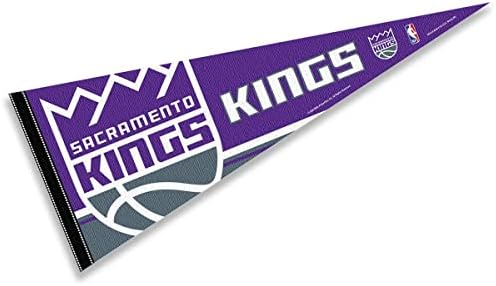 WinCraft Sacramento Kings Pennant Full Size 12 in X 30 in