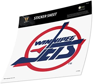 Winnipeg Jets Team NHL National Hockey League Sticker Vinyl Decal Laptop Water Bottle Car Scrapbook (Vintage Individual B)