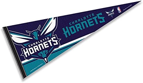 Charlotte Hornets Pennant Full Size 12 in X 30 in