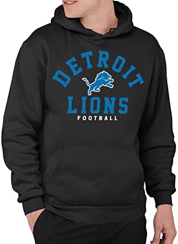 Junk Food Clothing x NFL - Classic Team Logo - Unisex Adult Pullover Hoodie - Officially Licensed NFL Apparel