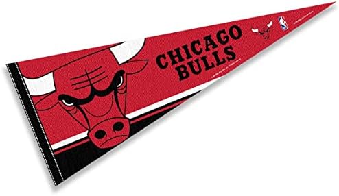 Chicago Bulls Pennant Full Size 12 in X 30 in