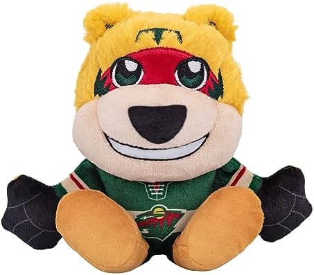 Bleacher Creatures Minnesota Wild Nordy 8" NHL Kuricha Mascot Sitting Plush - Soft Chibi Inspired Mascot
