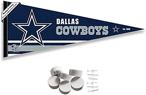 Dallas Cowboys Pennant Banner and Wall Tack Pads