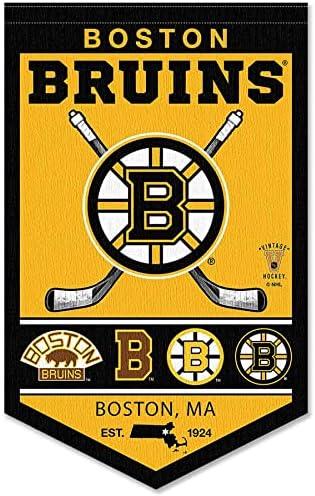 Boston Bruins Heritage History Banner Pennant