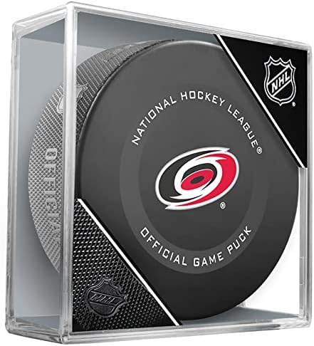 Carolina Hurricanes Unsigned InGlasCo 2019 Model Official Game Puck - Unsigned Pucks
